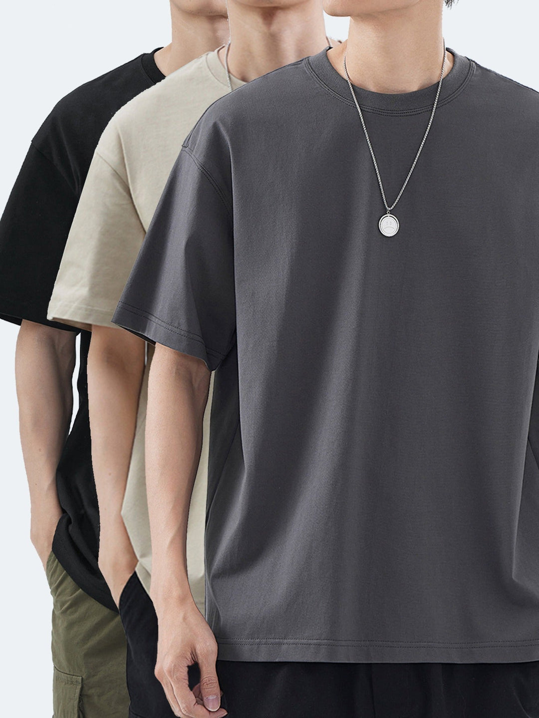 Herr T-shirt | Oversized | Kort Ärm | Sommar
