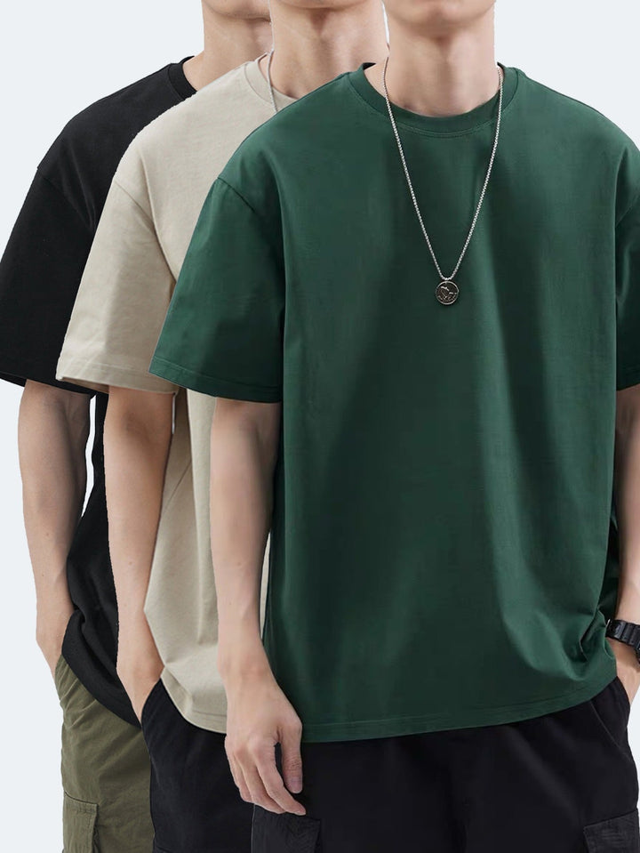 Herr T-shirt | Oversized | Kort Ärm | Sommar