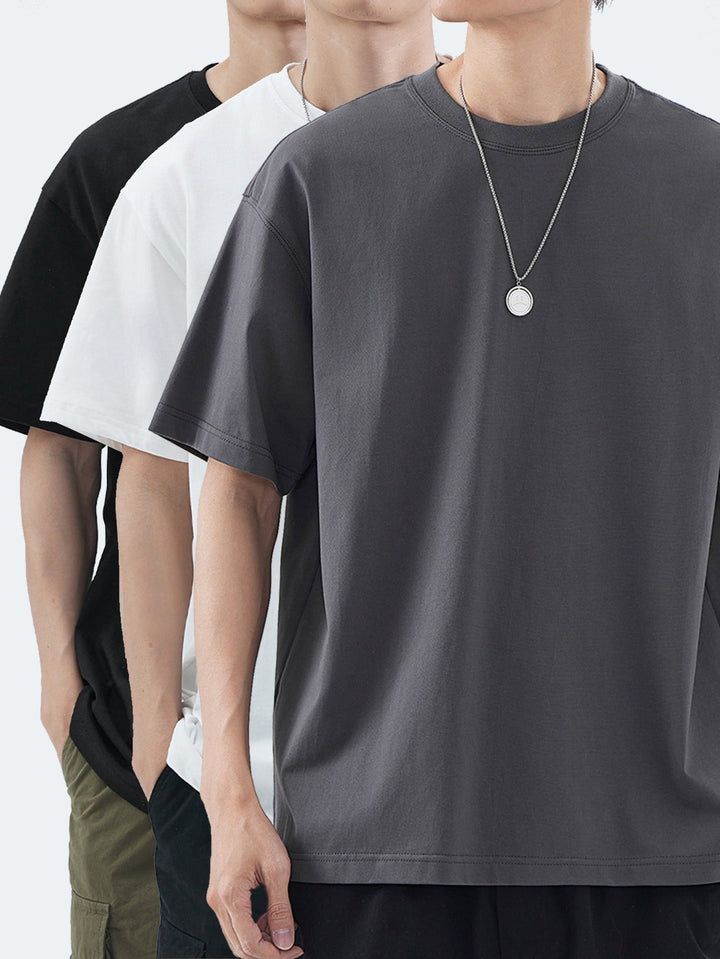 Herr T-shirt | Oversized | Kort Ärm | Sommar