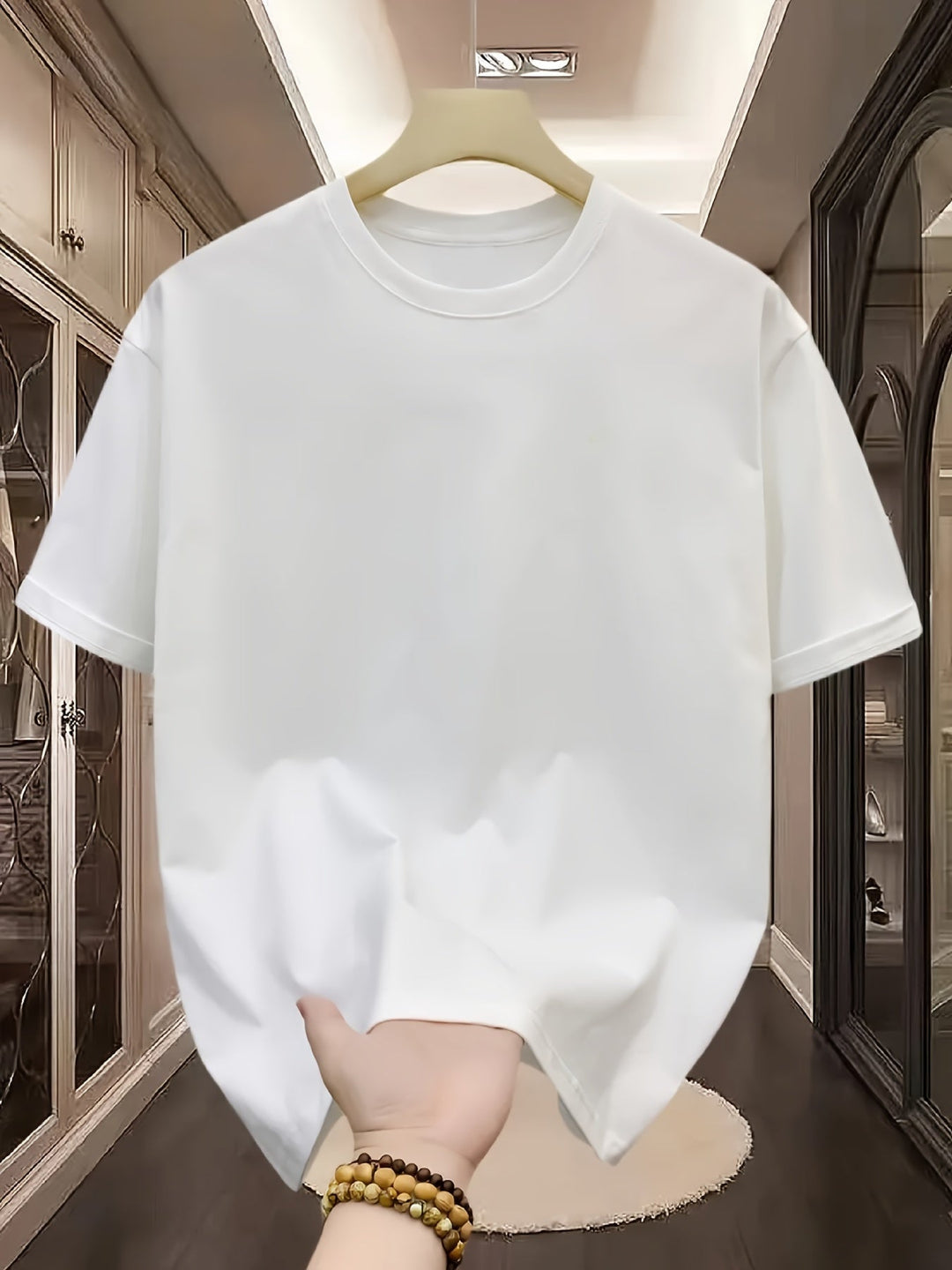 Herr T-shirt | Oversized | Kort Ärm | Sommar