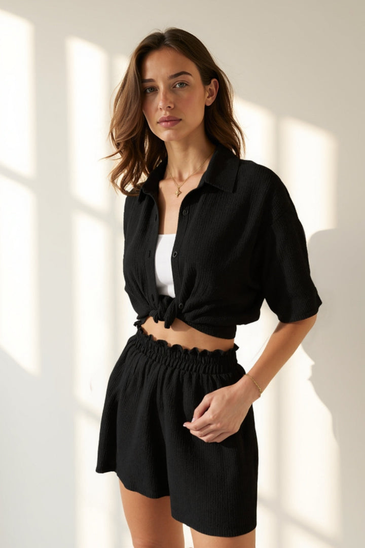 Dam Set | Elegant | Knytdetalj | Sommar