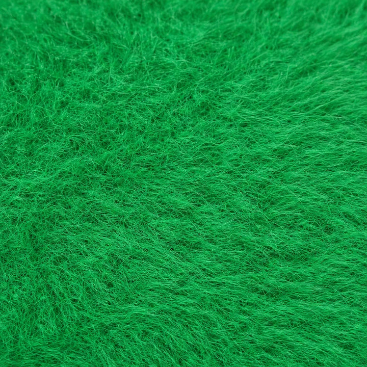 Dam Cardigan i Borstad Mohair-Ull - Öppen Framslå