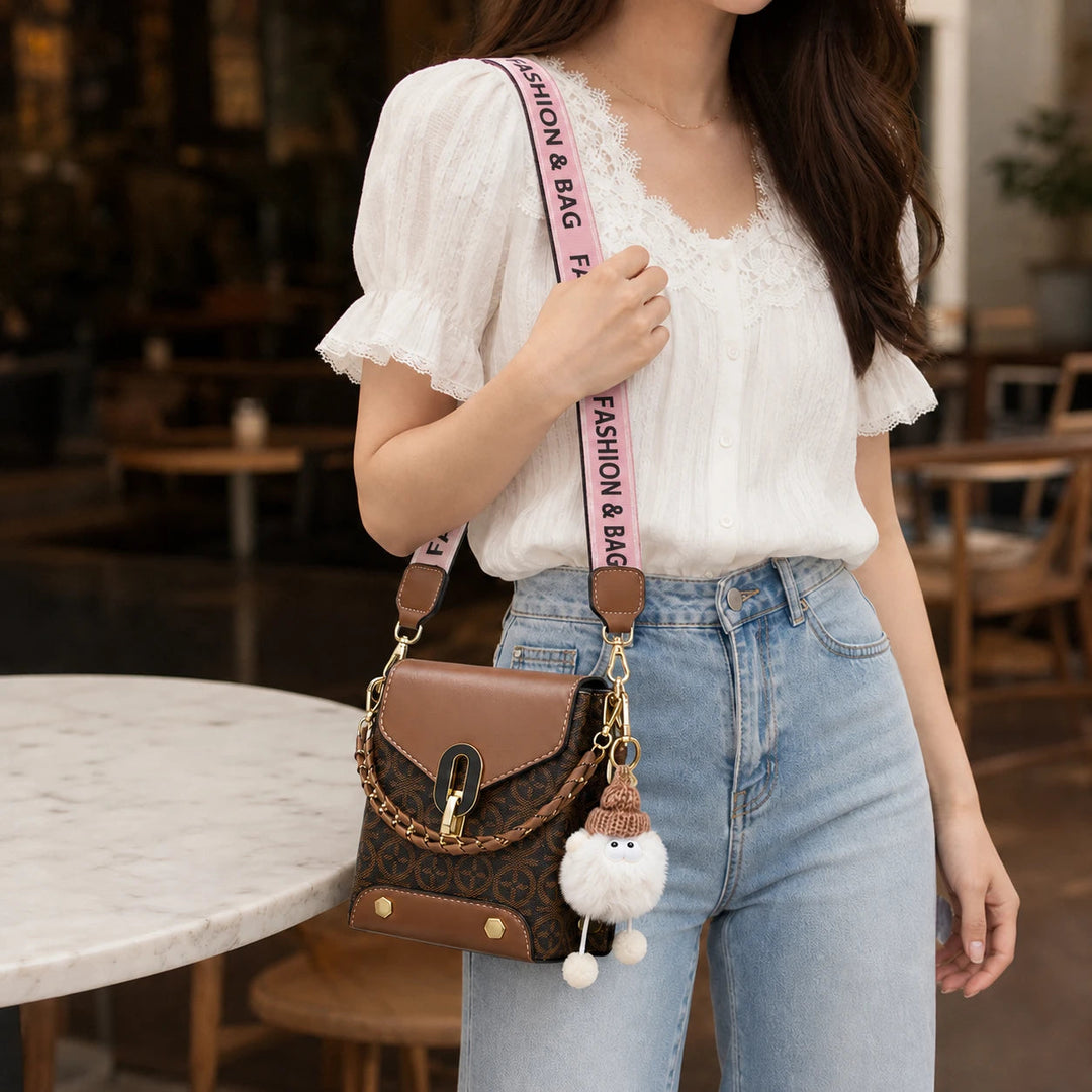 Dam Crossbody Väska - Kompakt och Stilren