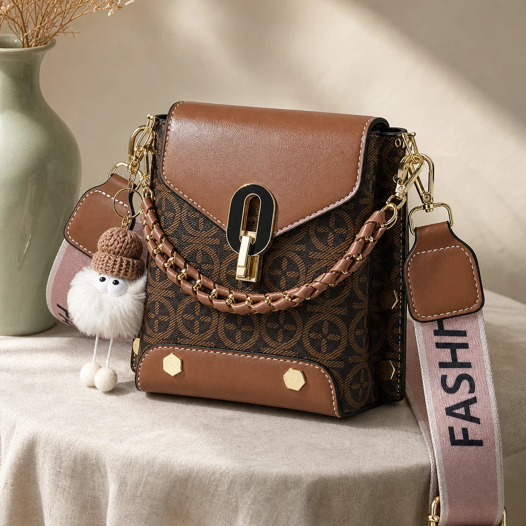 Dam Crossbody Väska - Kompakt och Stilren