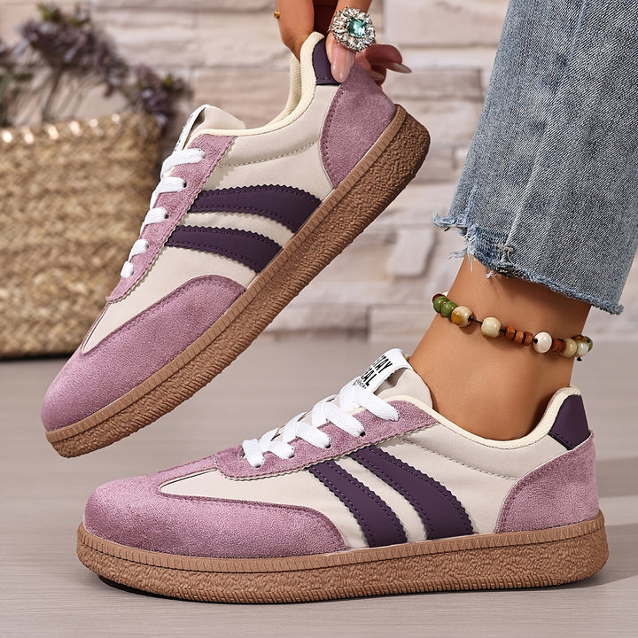 Dam Klassiska Snygga Sneakers - Vit