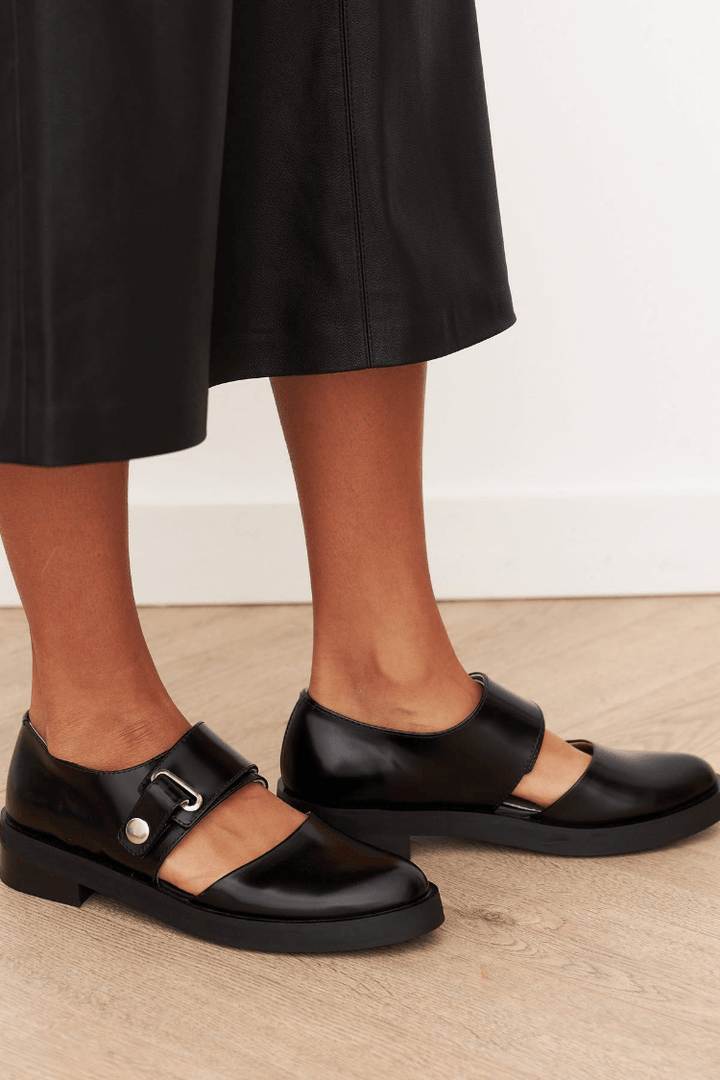 Dam loafers med spänne - Elegant klassiker