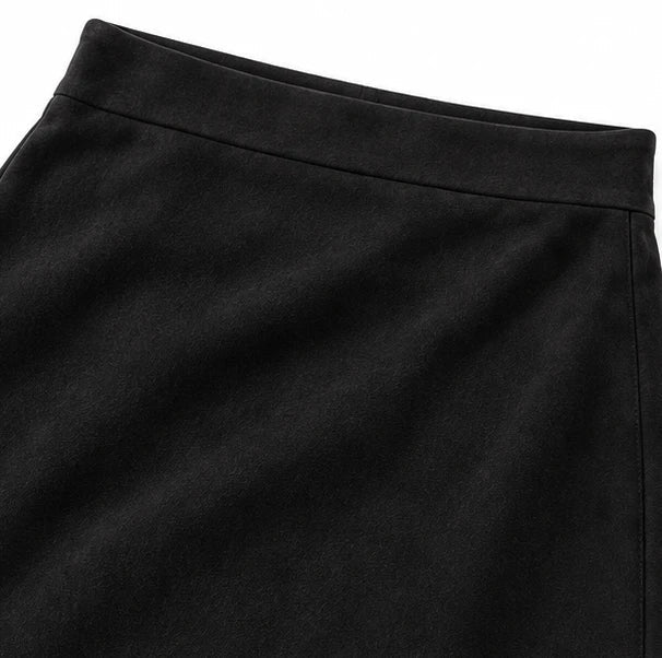 Dam Midjekjol med Fransar - Västerländsk Boho Midi