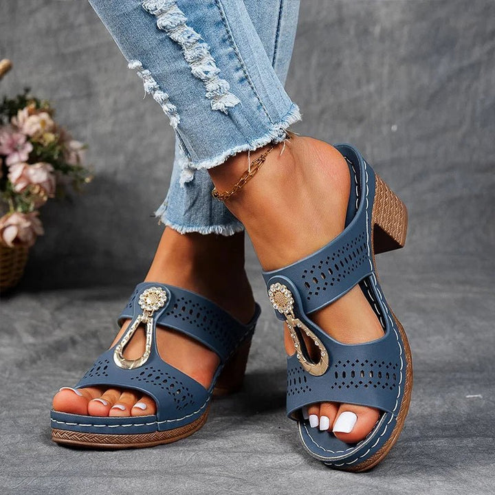 Dam ortopediska sandaler - Elegant komfort