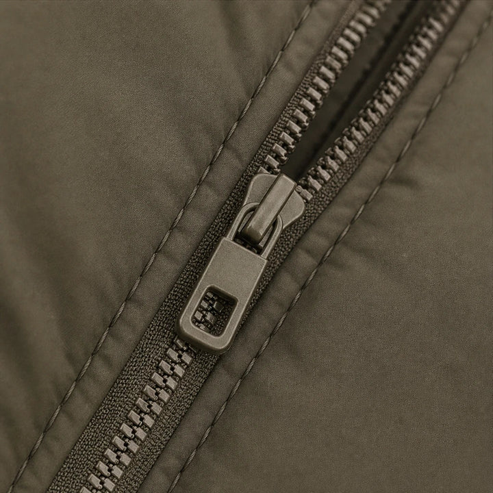 Dam Reversibel Långpälsjacka med Huva - Vändbar Design