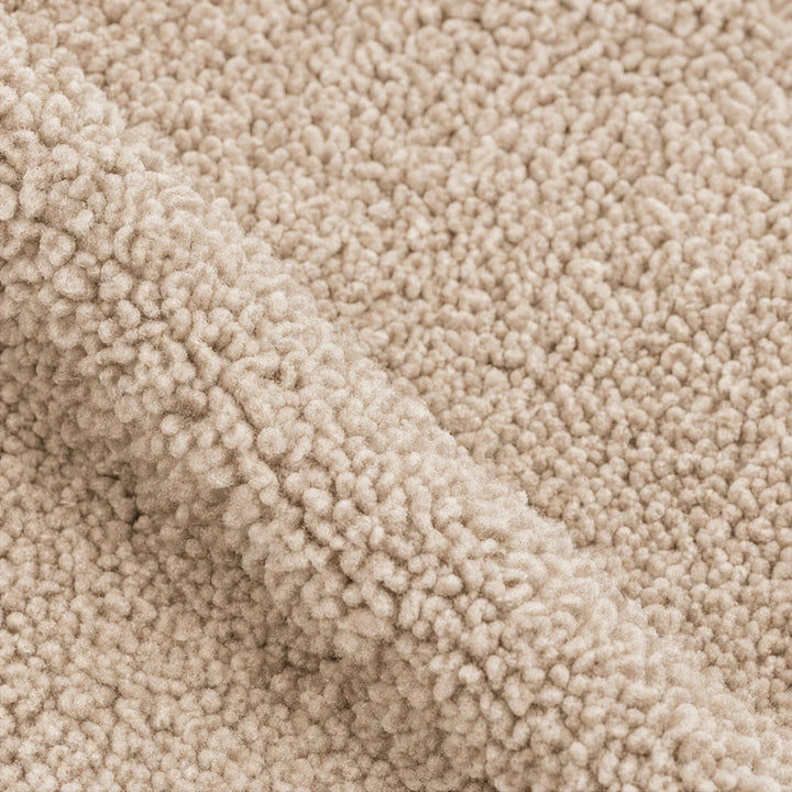 Dam Reversibel Långpälsjacka med Huva - Vändbar Design