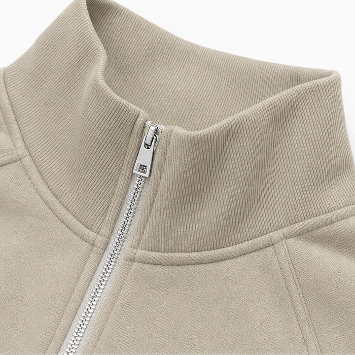 Dam Ribbad Oversized Topp och Vida Byxor Set - Minimal