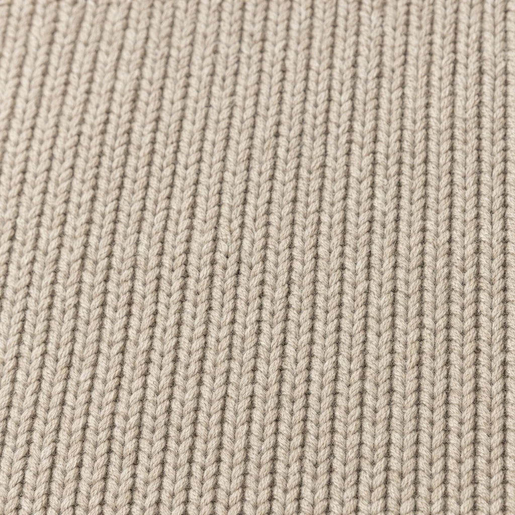 Dam Ribbad Stickad Dubbelknäppt Cardigan - Långlinjig