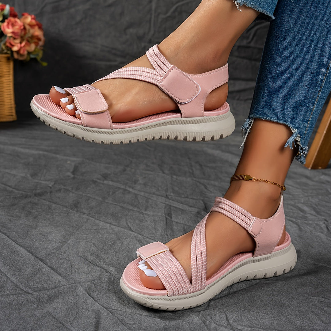 Dam Sandaler in rosa, Bekväm Vardagsmodell