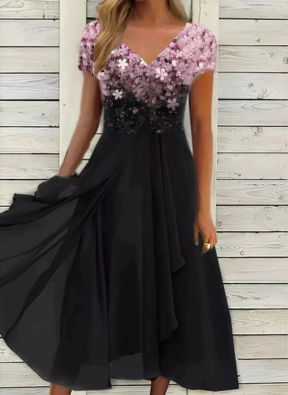 Dam Klänning | Elegant &amp; Glamourös | Figurnära Passform