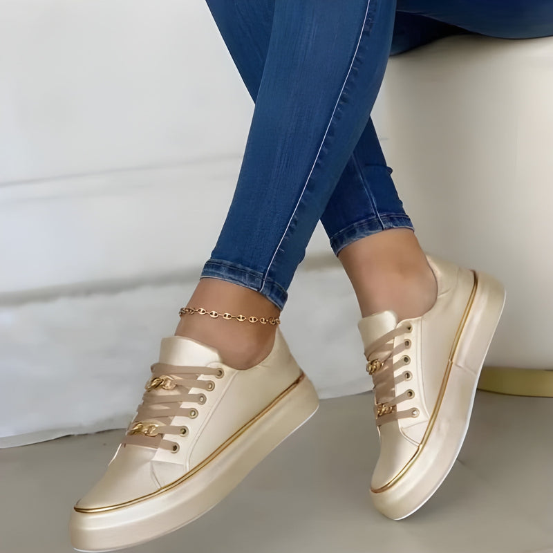 Damsneakers | Ultra-Komfort Passform | Stödjande & Flexibel Design | Gummi/PVC