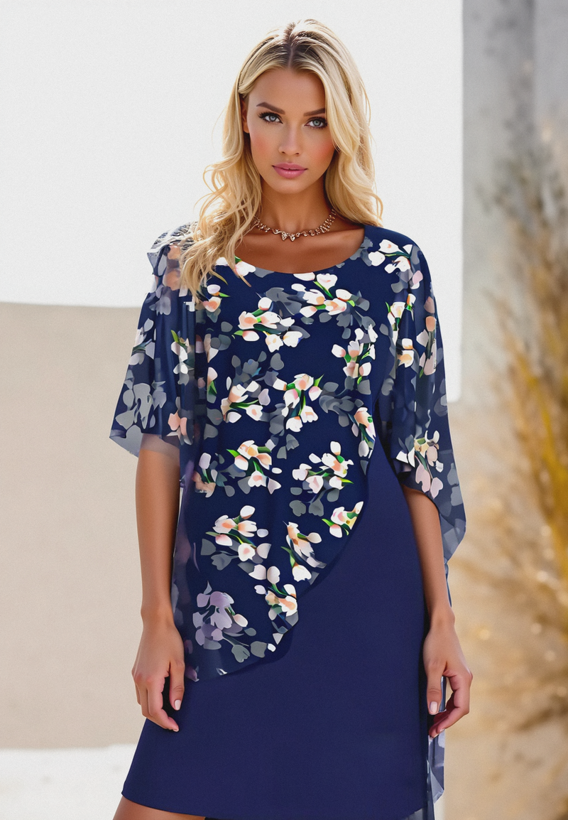 Dam Klänning | Blommig & Elegant | Feminin Passform