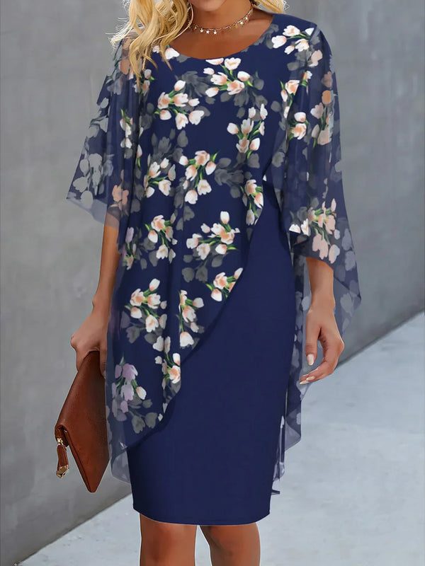 Dam Klänning | Blommig & Elegant | Feminin Passform