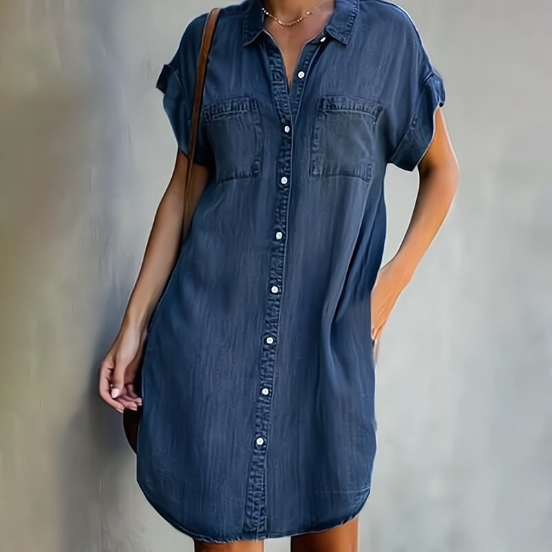 Sommarklänning för Dam | Elegant & Bekväm | Modern Design | Polyester