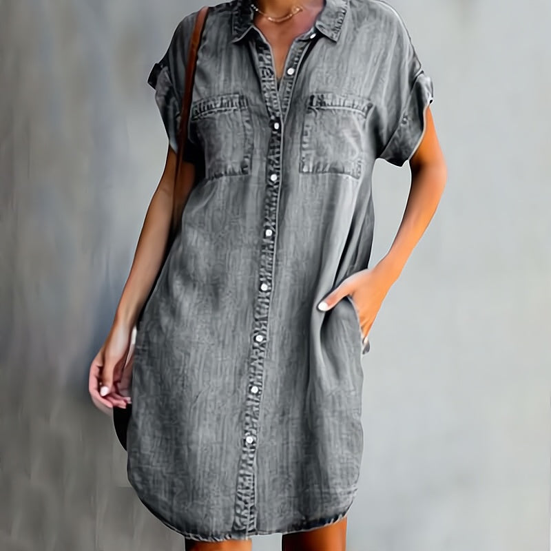 Sommarklänning för Dam | Elegant & Bekväm | Modern Design | Polyester