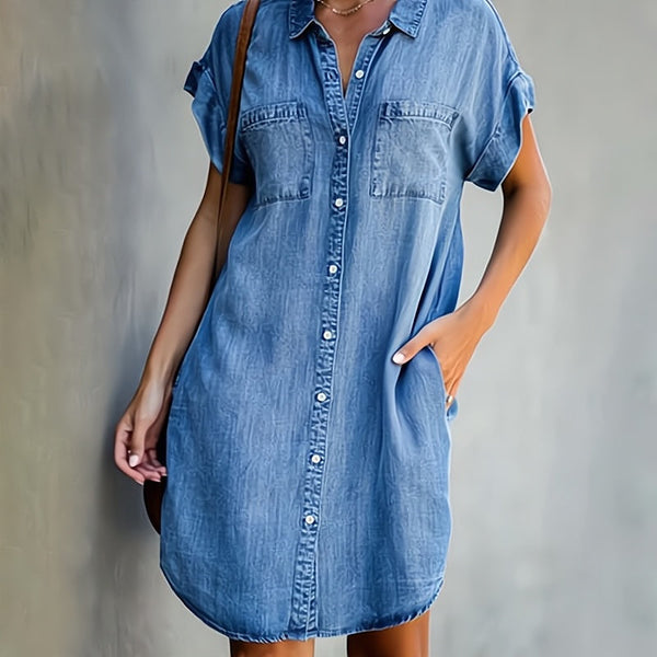 Sommarklänning för Dam | Elegant & Bekväm | Modern Design | Polyester