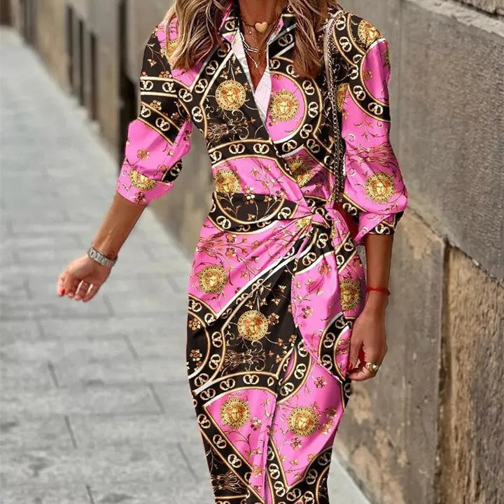 Sommarklänning för Dam | Tidlös &amp; Lättviktig | Luftig Passform | Polyester
