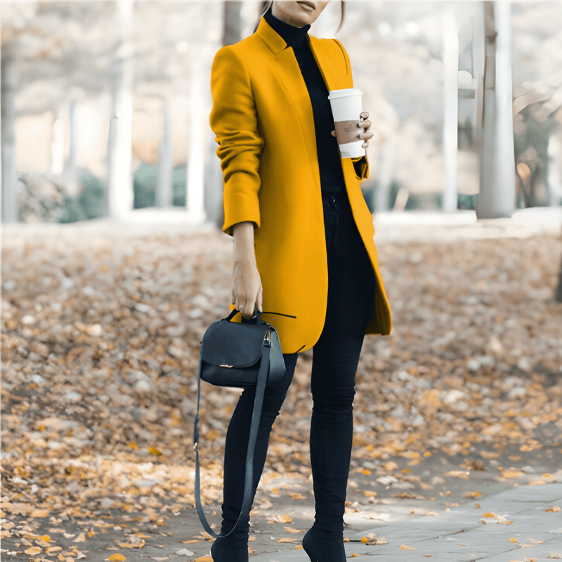 Kappa Dam | Ståkrage & Elegant Stil | Varm Höstfavorit | Polyester