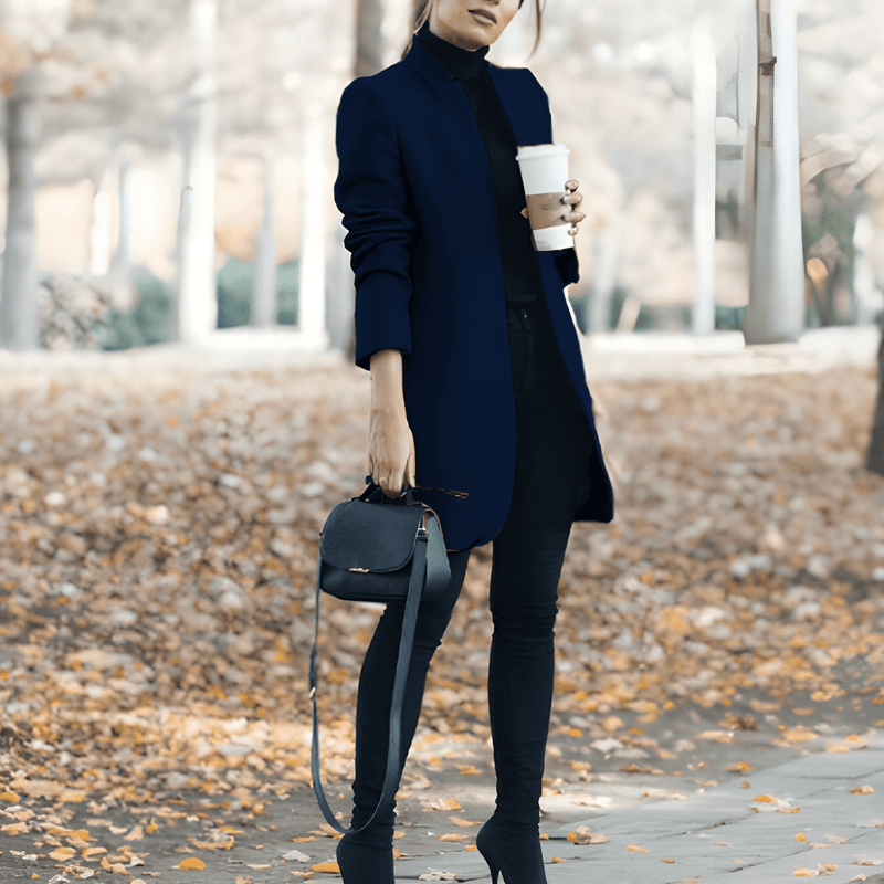 Kappa Dam | Ståkrage & Elegant Stil | Varm Höstfavorit | Polyester