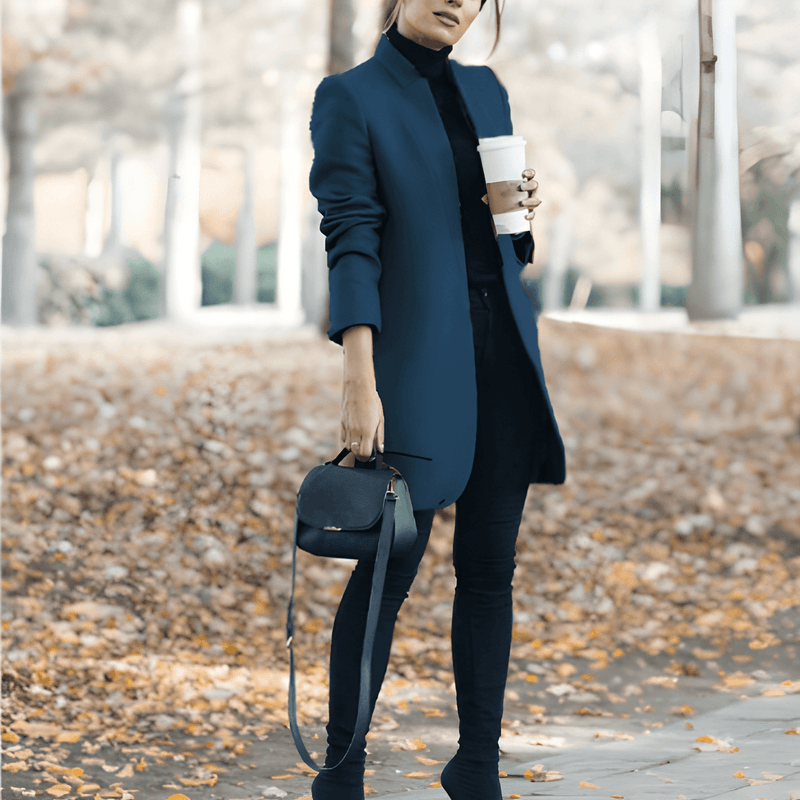 Kappa Dam | Ståkrage & Elegant Stil | Varm Höstfavorit | Polyester