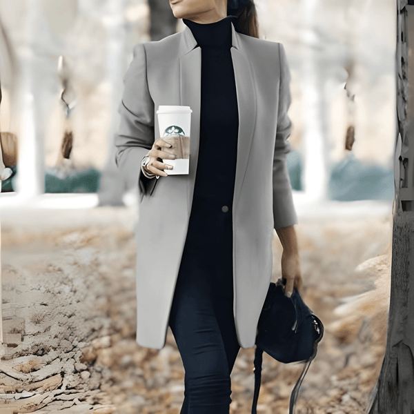 Kappa Dam | Ståkrage & Elegant Stil | Varm Höstfavorit | Polyester