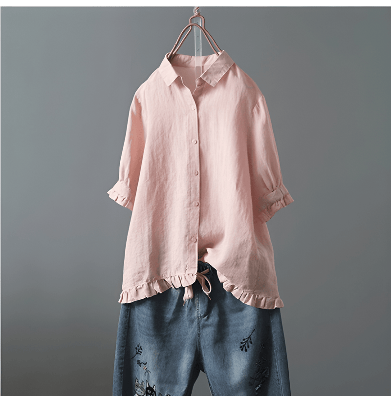 Dam Blus | Elegant & Mångsidig | Andas & Bekväm