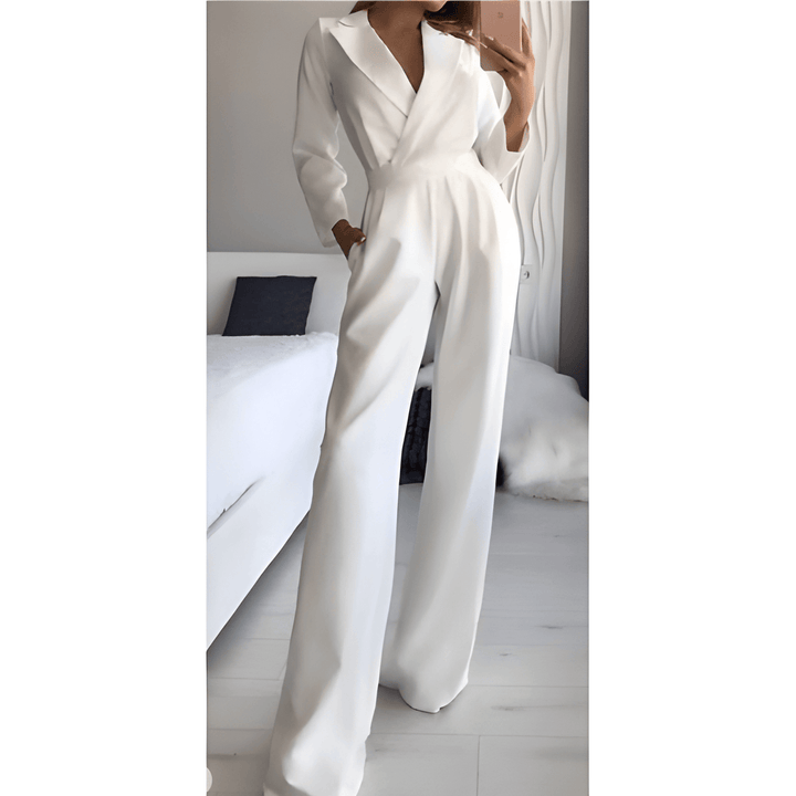 Jumpsuit Dam | Breda Axelband | Smickrande Passform | Acetat