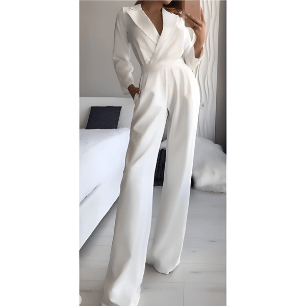 Jumpsuit Dam | Breda Axelband | Smickrande Passform | Acetat