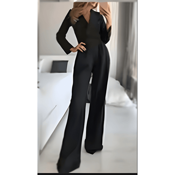 Jumpsuit Dam | Breda Axelband | Smickrande Passform | Acetat