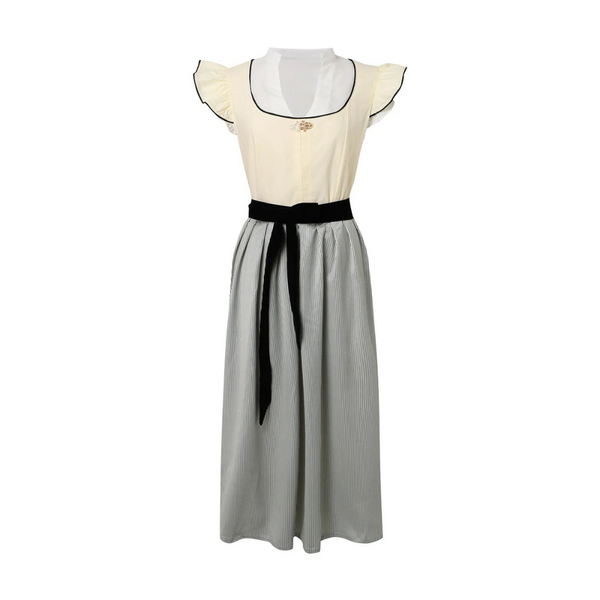 Dirndl Klänning Dam | Elegant Spetsdetalj | Polyester | Oktoberfest