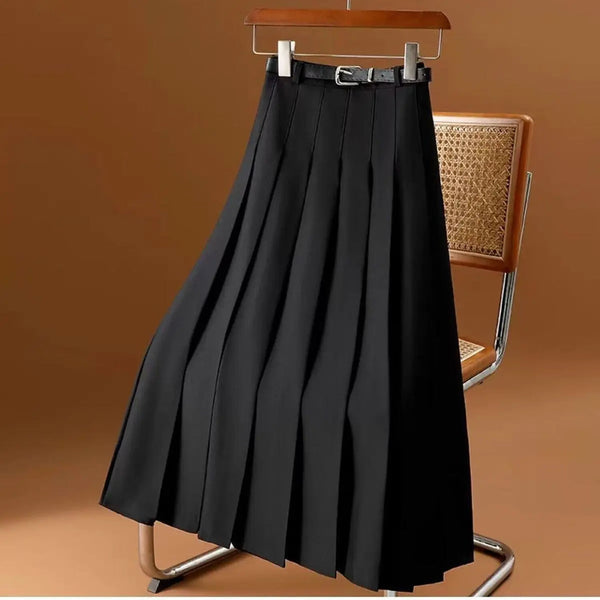 Casual Kjol Dam | Avslappnad Passform | Mångsidig Stil | Bomstickad struktur Polyester