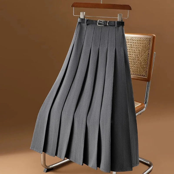 Casual Kjol Dam | Avslappnad Passform | Mångsidig Stil | Bomstickad struktur Polyester