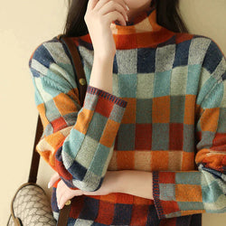 Dam Tröja | Elegant Passform | Mjuk Stickad | Couture-inspirerad Stil