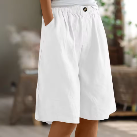 Dam Shorts | Elastisk midja | Knälängd | Sommar