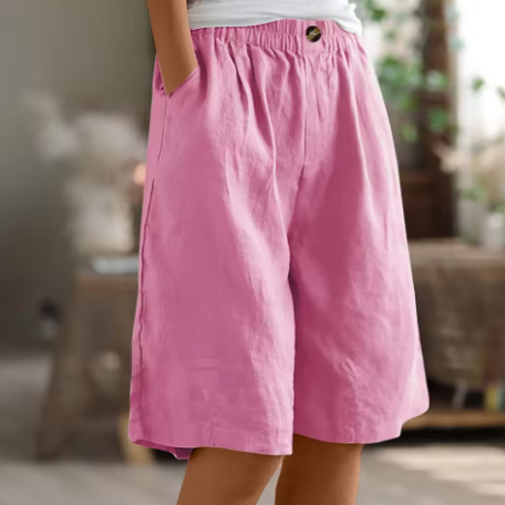 Dam Shorts | Elastisk midja | Knälängd | Sommar
