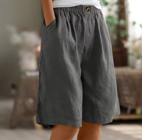 Dam Shorts | Elastisk midja | Knälängd | Sommar