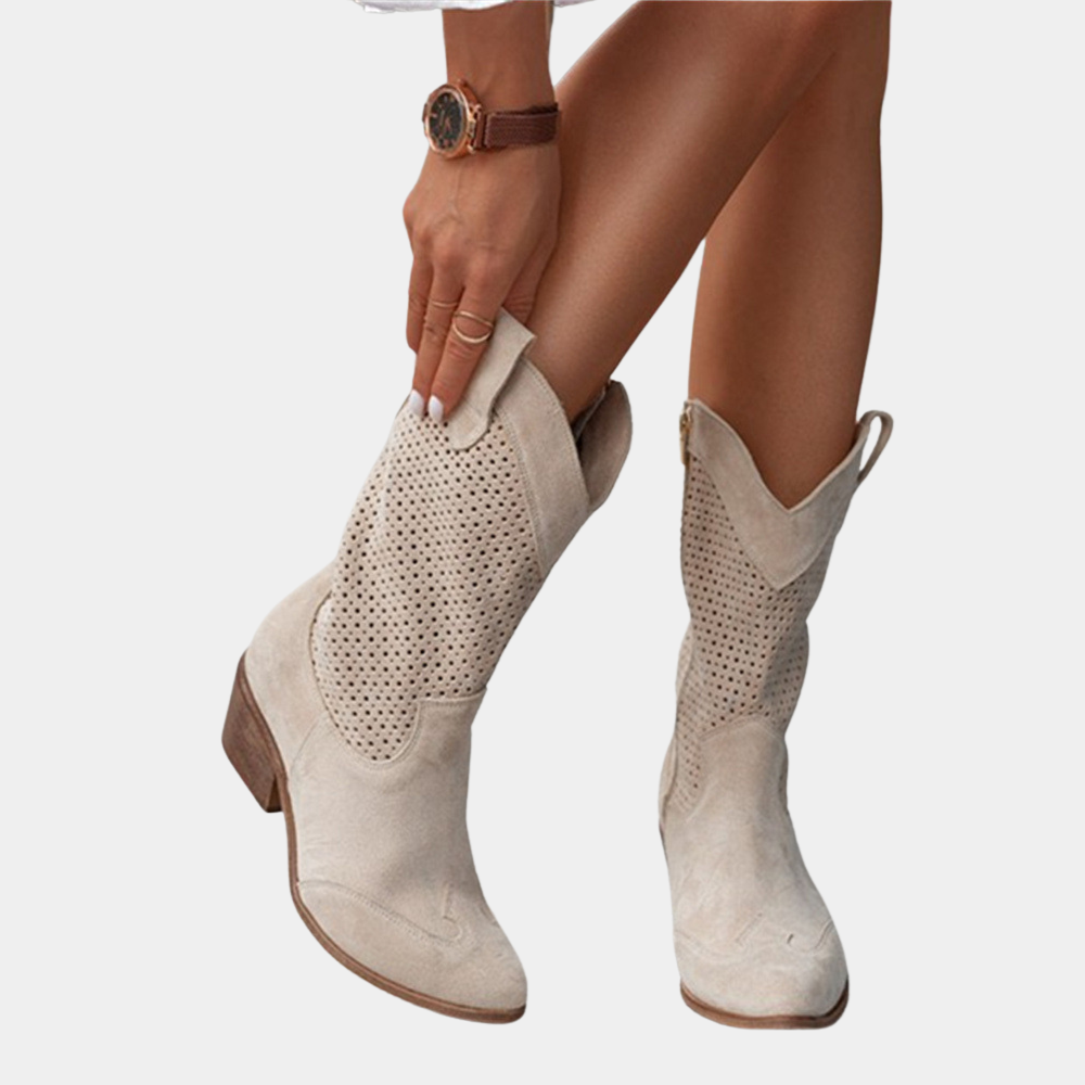 Dam Boots | Western Stil | Slip-on | Sommar
