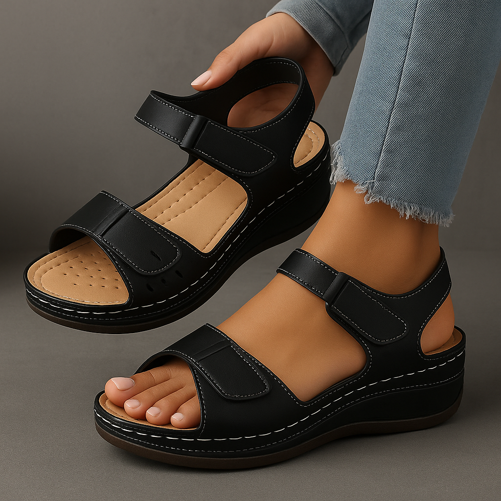 Dam Sandaler | Justerbar | Komfort | Sommar