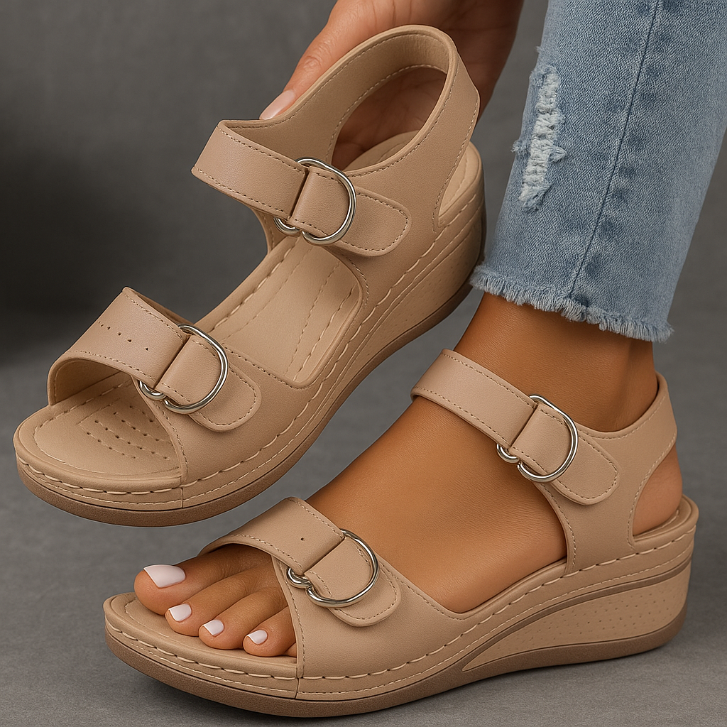 Dam Sandaler | Justerbar | Komfort | Sommar