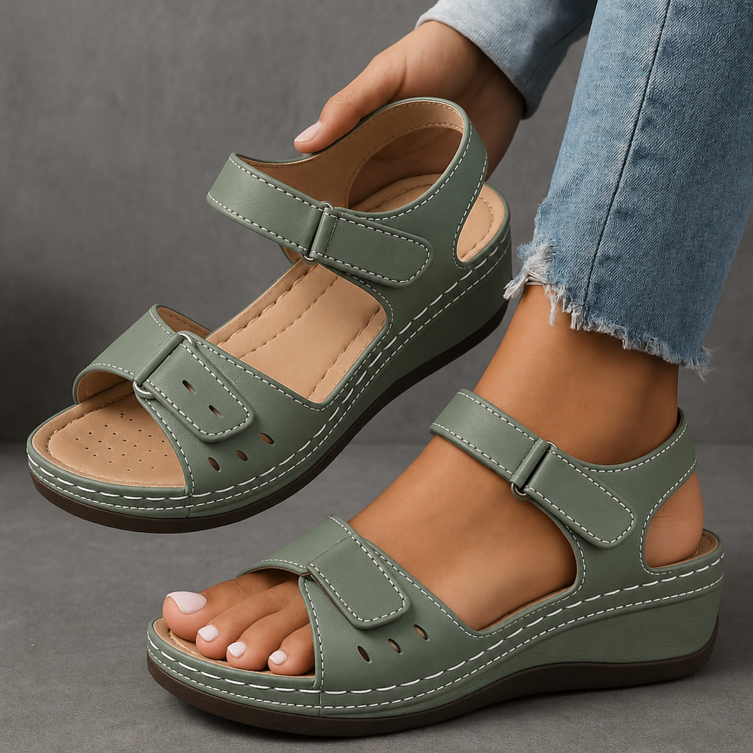 Dam Sandaler | Justerbar | Komfort | Sommar