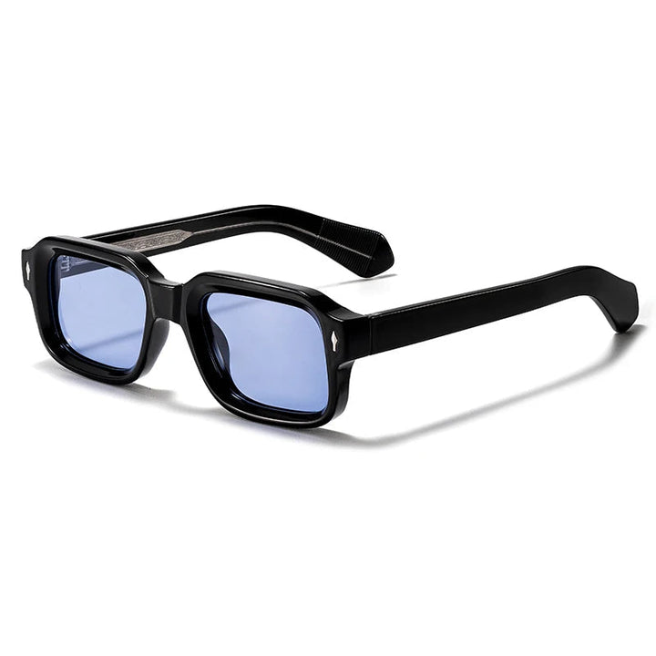 Herr Glasögon | Fyrkantig Ram | Retro Stil | Sommar