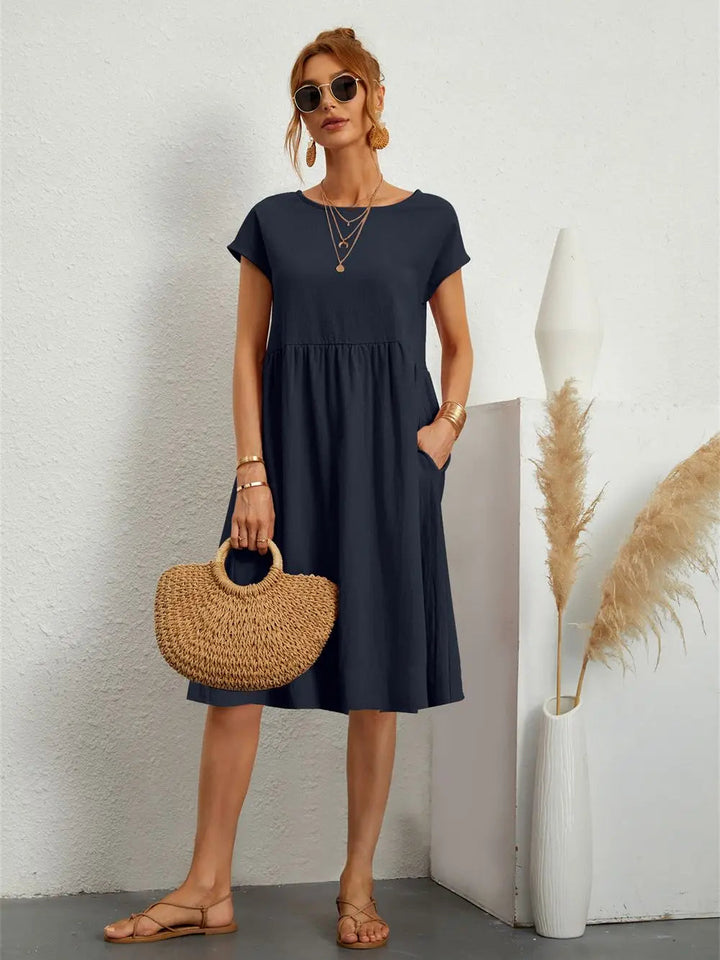Dam Klänning | Kortärm | Casual | Sommar