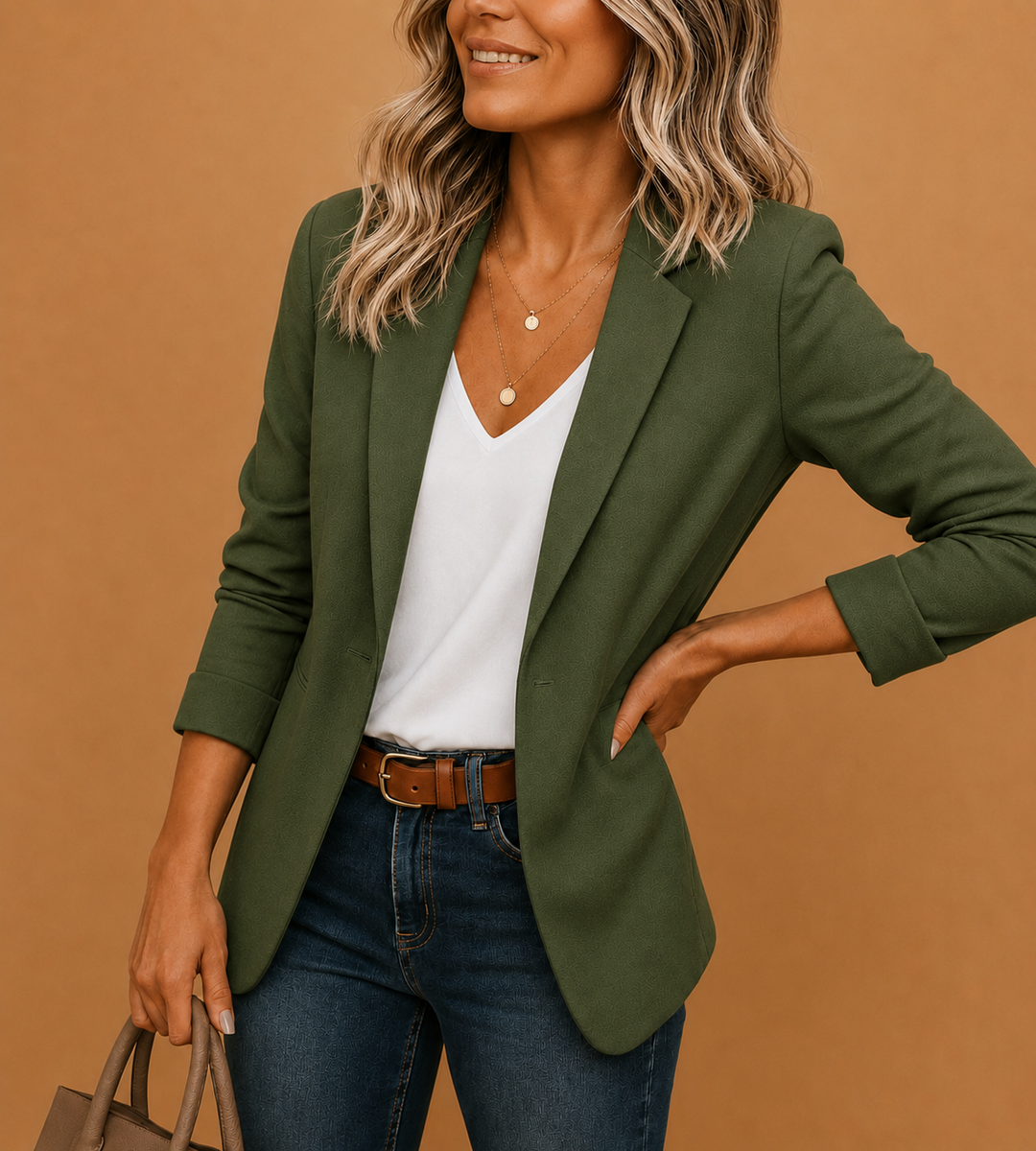 Dam Blazer | Elegant | Kontorsstil | Sommar