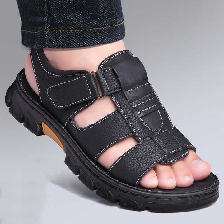 Herr Sandaler | Sportig Med Kardborre | Sommar
