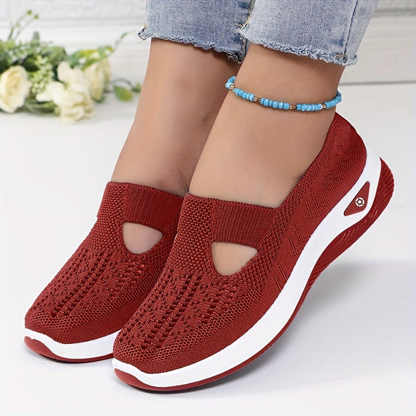 Dams Skor | Ny Stil & Andningsbara | Trendiga Slip-On Sportskor
