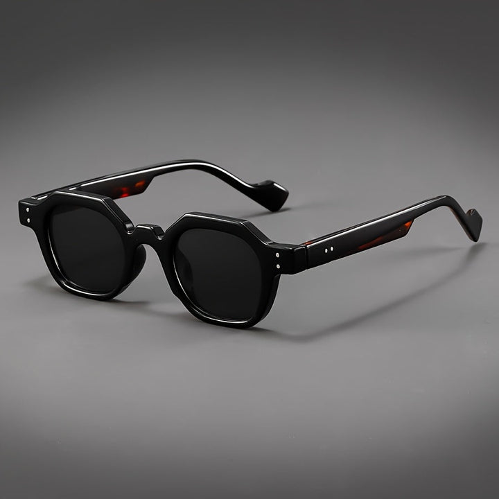 Herr Solglasögon | Vintage Retro | Rund Design | Sommar